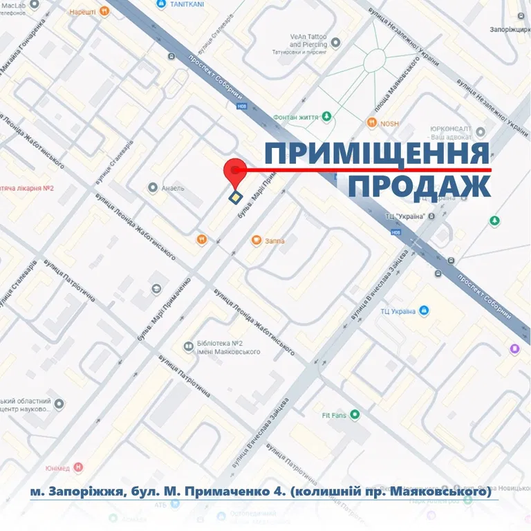 Комерційне приміщення, бул. Марії Примаченко 4 фото 3