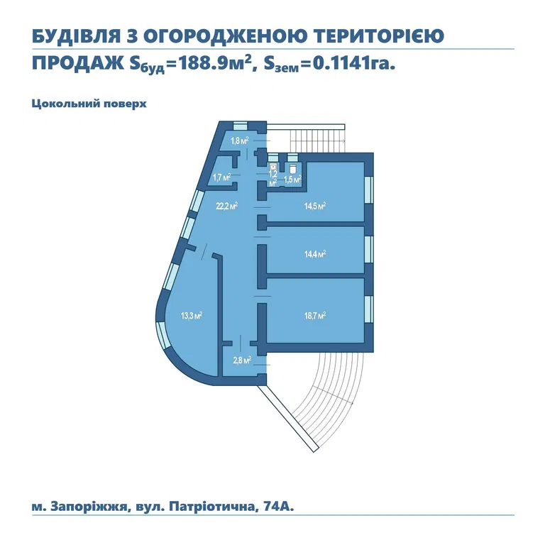 Комерційна будівля в центрі міста, вул. Патріотична 74-а фото 5